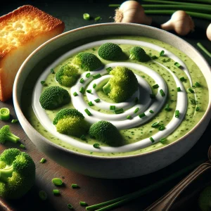 Crema de brócoli keto, reconfortante y ligera