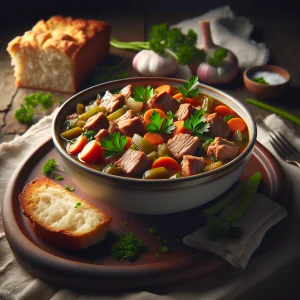 Estofado de cerdo keto, reconfortante y sin carbohidratos