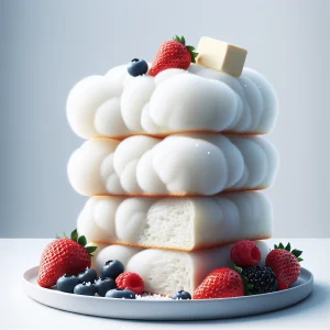 Pan de nube keto, ligero y sin carbohidratos