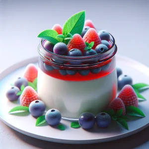 Panna cotta keto, suave y sin azúcar
