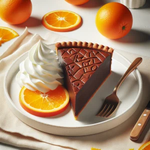 Tarta de chocolate y naranja keto, rica y sin azúcar