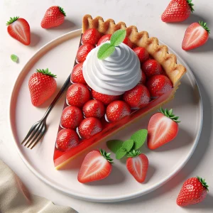 Tarta de fresa keto, refrescante y sin azúcar