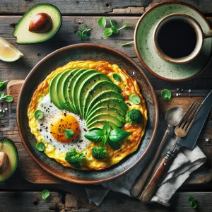 Tortilla de aguacate keto fácil y deliciosa