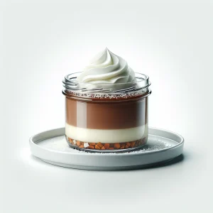 Flan de coco y chocolate keto, cremoso y sin azúcar