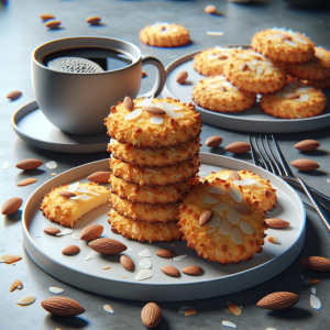 Galletas de coco y almendra keto, crujientes y deliciosas