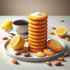 Galletas de limón y almendra keto, crujientes y deliciosas