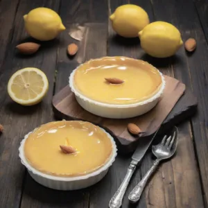 Flan de Almendra y Limón Keto