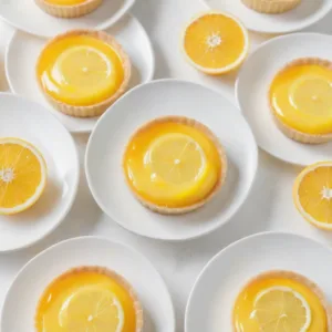 Flan de Limón y Naranja Keto