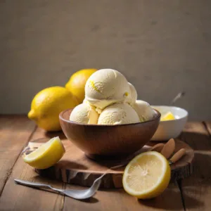 Helado de Almendra y Limón Keto