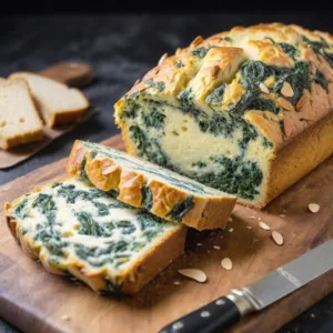 Pan de Espinacas y Queso Keto