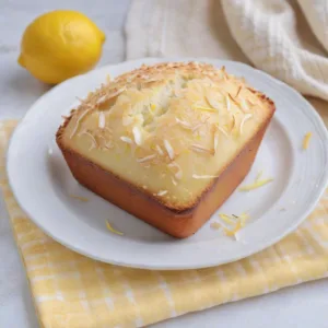 Pan de Limón y Coco Keto