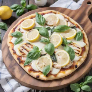 Pizza de Pollo y Limón Keto