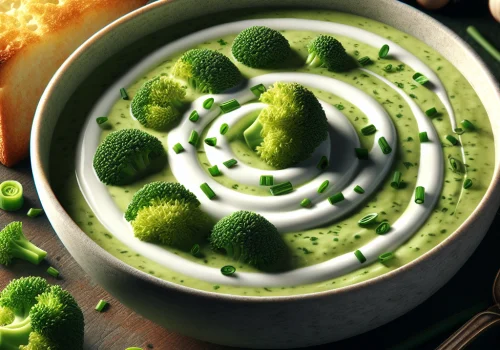 Crema de brócoli keto, reconfortante y ligera