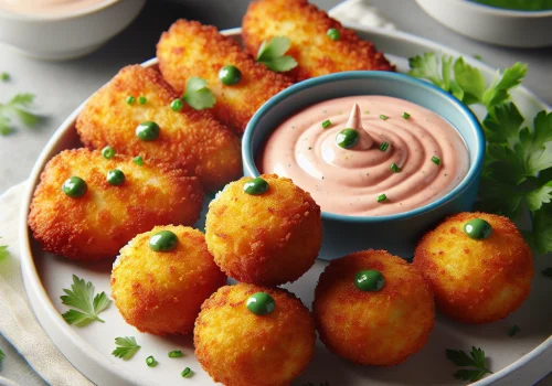 Croquetas de pollo keto, crujientes y sin gluten