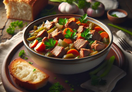 Estofado de cerdo keto, reconfortante y sin carbohidratos