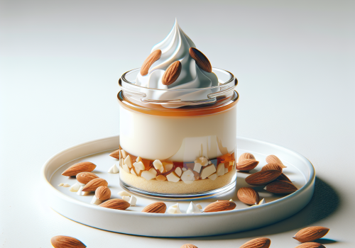 Flan de almendra y nuez keto, cremoso y sin azúcar