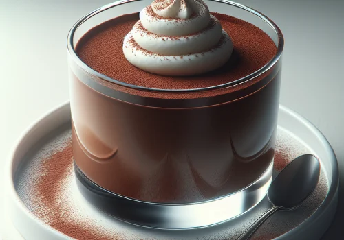 Flan de chocolate keto, cremoso y sin azúcar