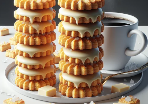 Galletas de chocolate blanco keto, crujientes y deliciosas