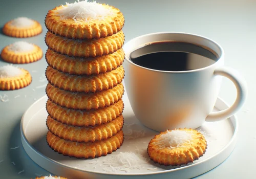 Galletas de coco keto, crujientes y deliciosas