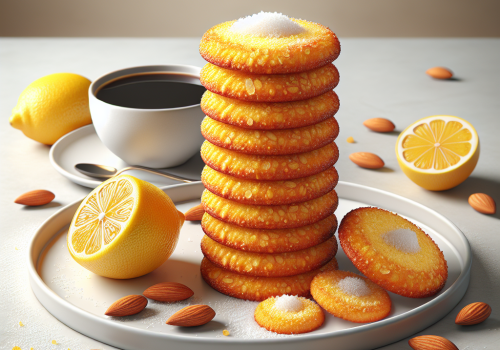 Galletas de limón y almendra keto, crujientes y deliciosas