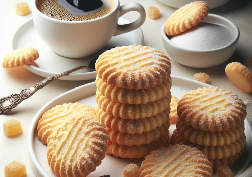Galletas de vainilla keto, crujientes y sin azúcar