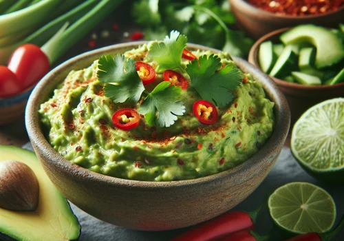 Guacamole keto cremoso y sin carbohidratos