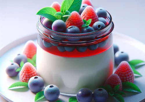 Panna cotta keto, suave y sin azúcar