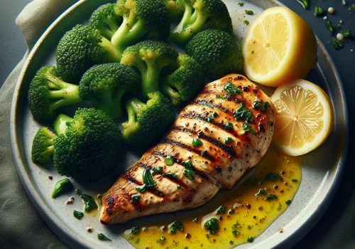Pollo al limón keto, jugoso y sin carbohidratos