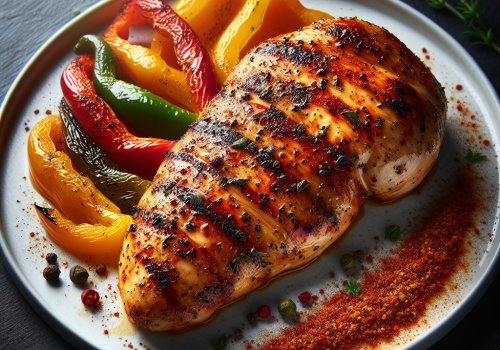 Pollo al pimentón keto, jugoso y sin carbohidratos