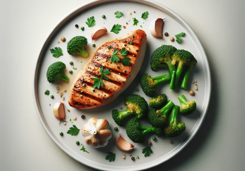 Pollo con brócoli keto, jugoso y saludable