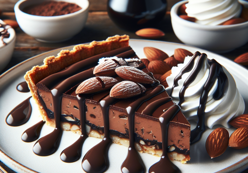 Tarta de chocolate y almendra keto, rica y sin azúcar