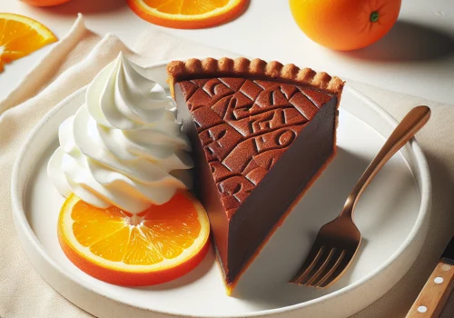 Tarta de chocolate y naranja keto, rica y sin azúcar