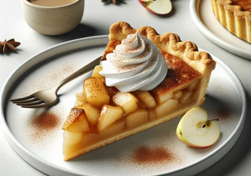 Tarta de manzana keto, jugosa y sin azúcar