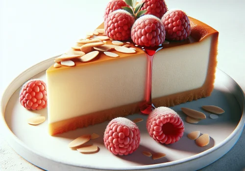 Tarta de queso keto, cremosa y sin azúcar