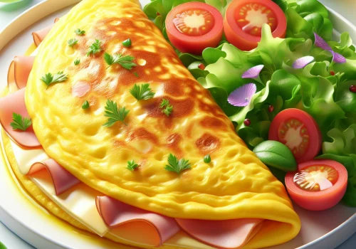 Tortilla de jamón keto, rápida y fácil