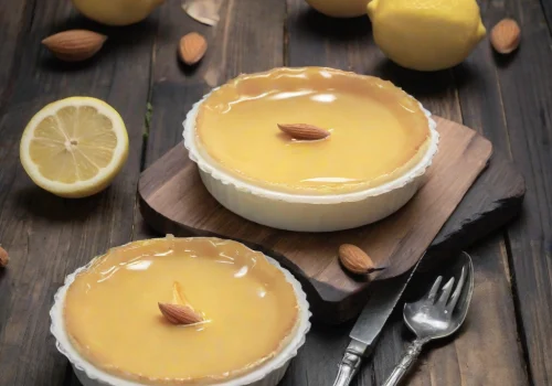 Flan de Almendra y Limón Keto
