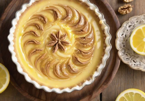 Flan de Nuez y Limón Keto