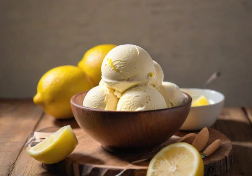 Helado de Almendra y Limón Keto