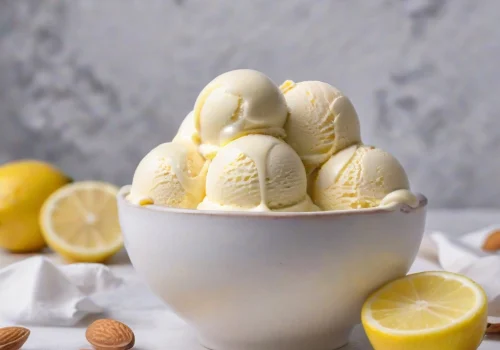Helado de Limón y Almendra Keto