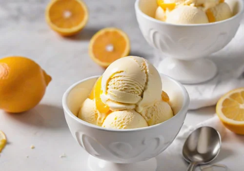 Helado de Limón y Naranja Keto