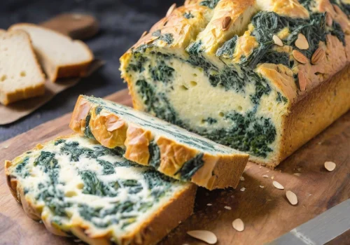 Pan de Espinacas y Queso Keto