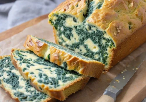 Pan de Espinacas y Queso Keto
