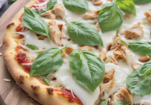Pizza de Pollo y Almendra Keto
