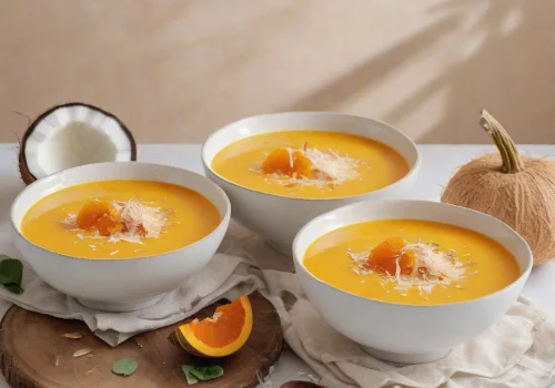 Sopa de Calabaza y Coco Keto